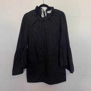 SECULAR Bell Sleeve Dress Size Medium Color Black